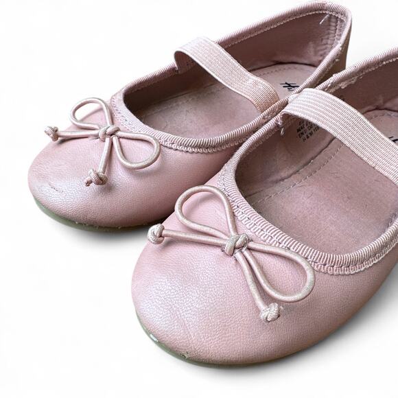 H&M Pink Ballet Flats Toddler Size 9 US/ 26 EU - Picture 6 of 10